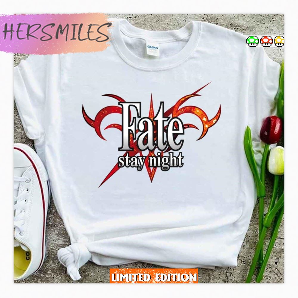 Fate Stay Night Logo T-shirt Fate Stay Night Logo T-shirt