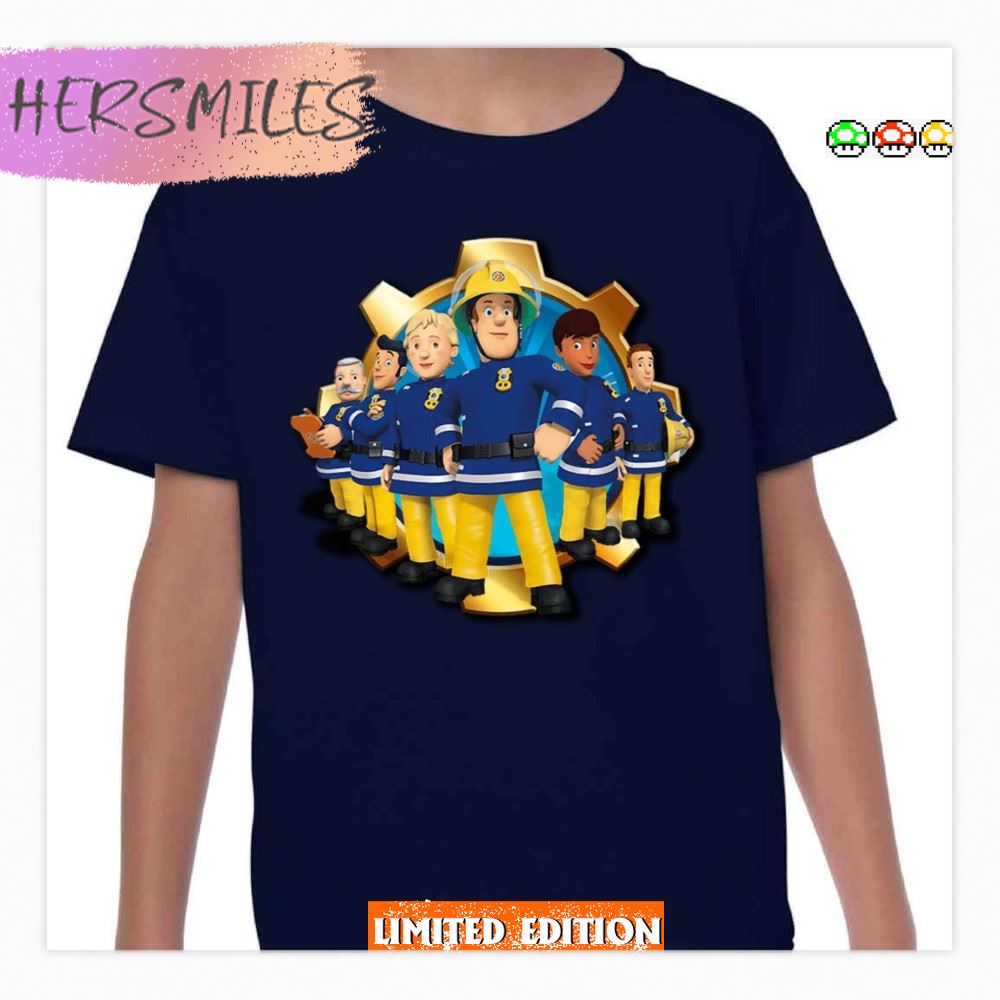 Fireman Sam And Confident Team T-shirt