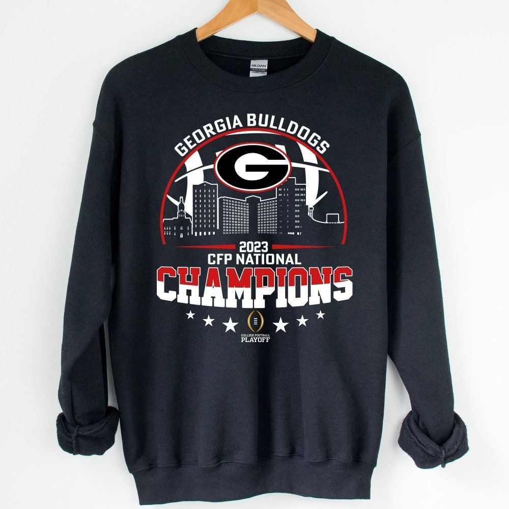 Georgia Bulldogs 2023 CFB National Champions SweatShirt