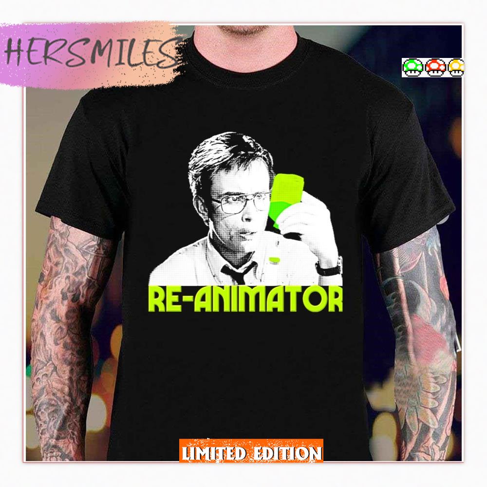 H P Lovecraft's Re Animator T-shirt H P Lovecraft's Re Animator T-shirt