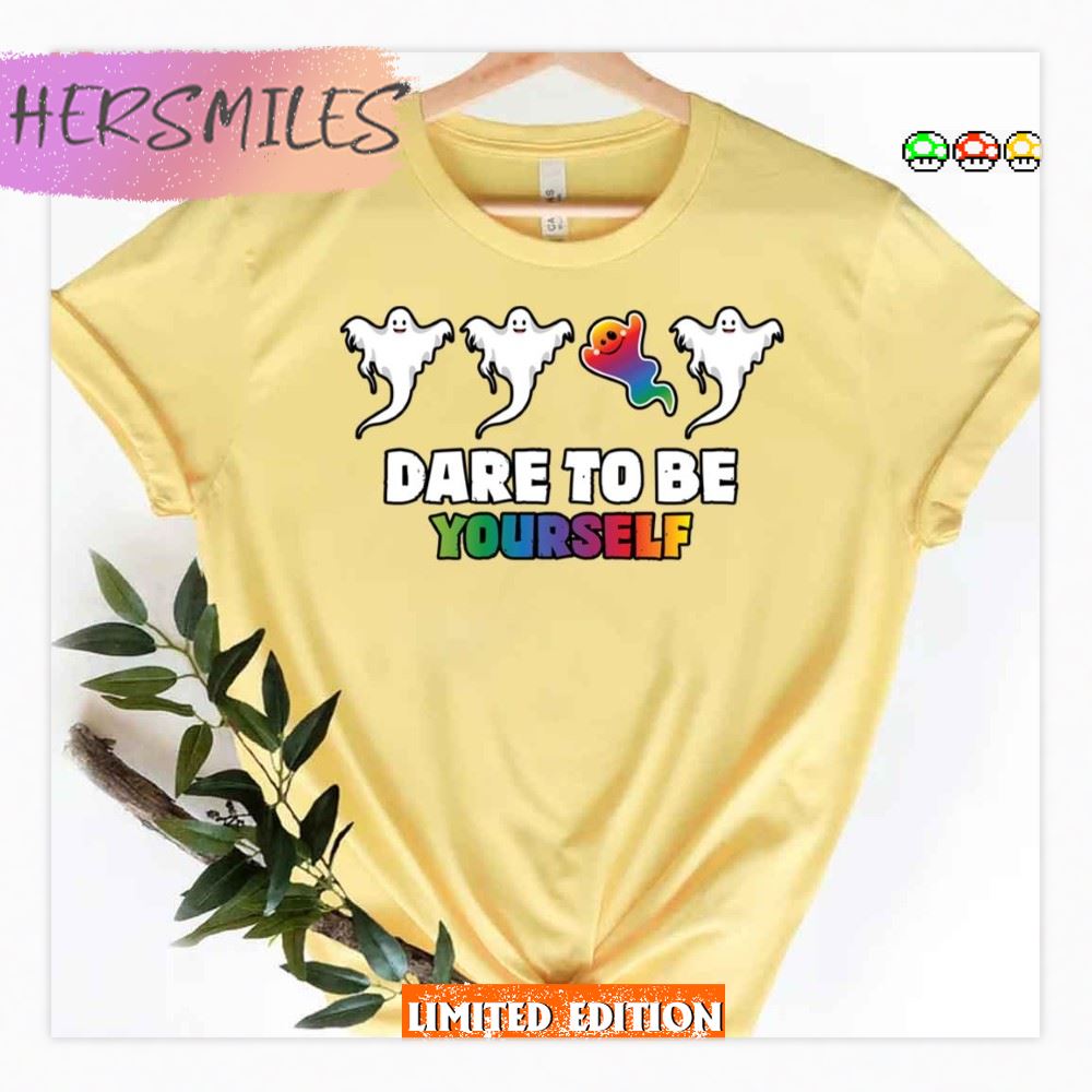 Halloween Lgbtq Gay Ghosts Rainbow Lgbt T-shirt
