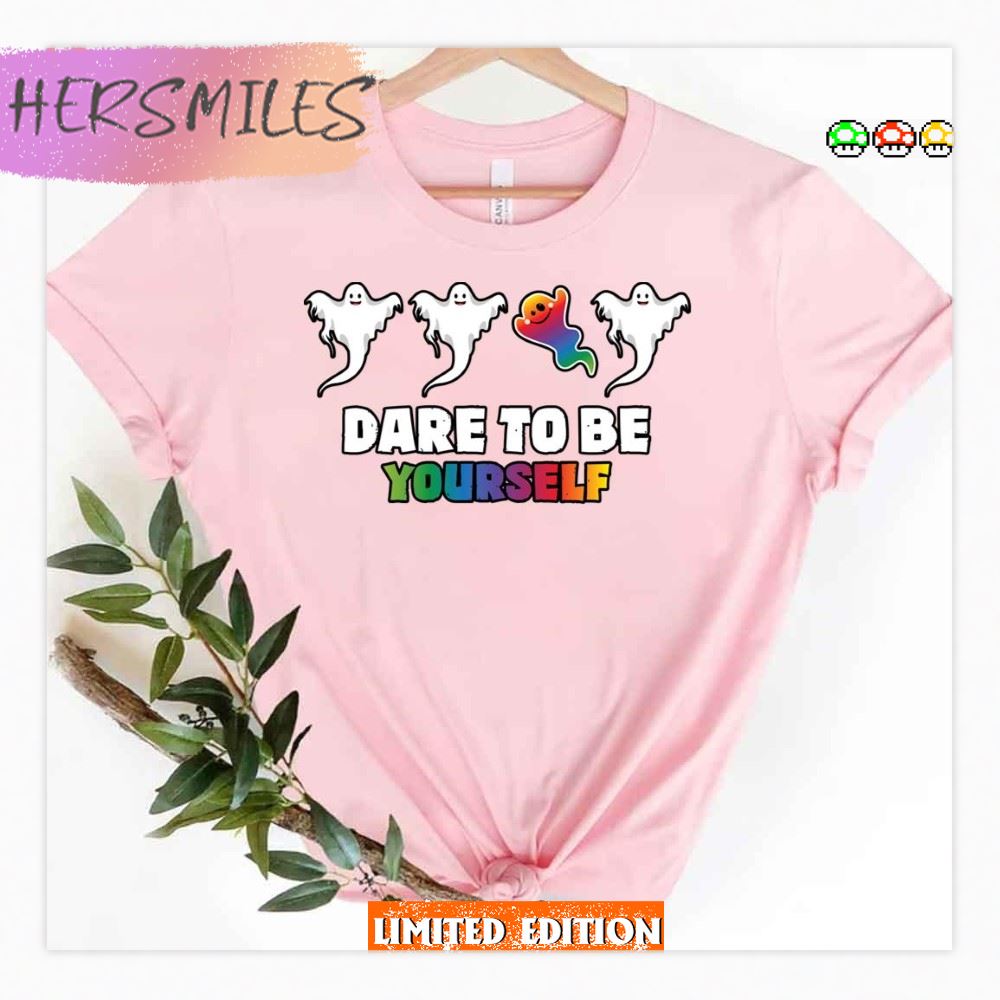 Halloween Lgbtq Gay Ghosts Rainbow Lgbt T-shirt Halloween Lgbtq Gay Ghosts Rainbow Lgbt T-shirt
