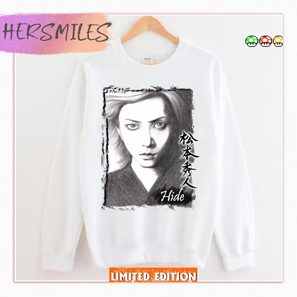 Hide Sketch Hide Xjapan  Shirt