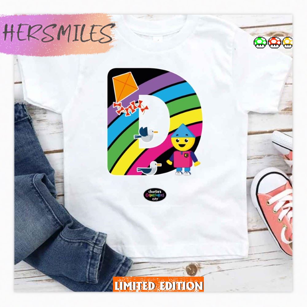 Initial D Charlie's Colorforms City Shirt Initial D Charlie's Colorforms City Shirt