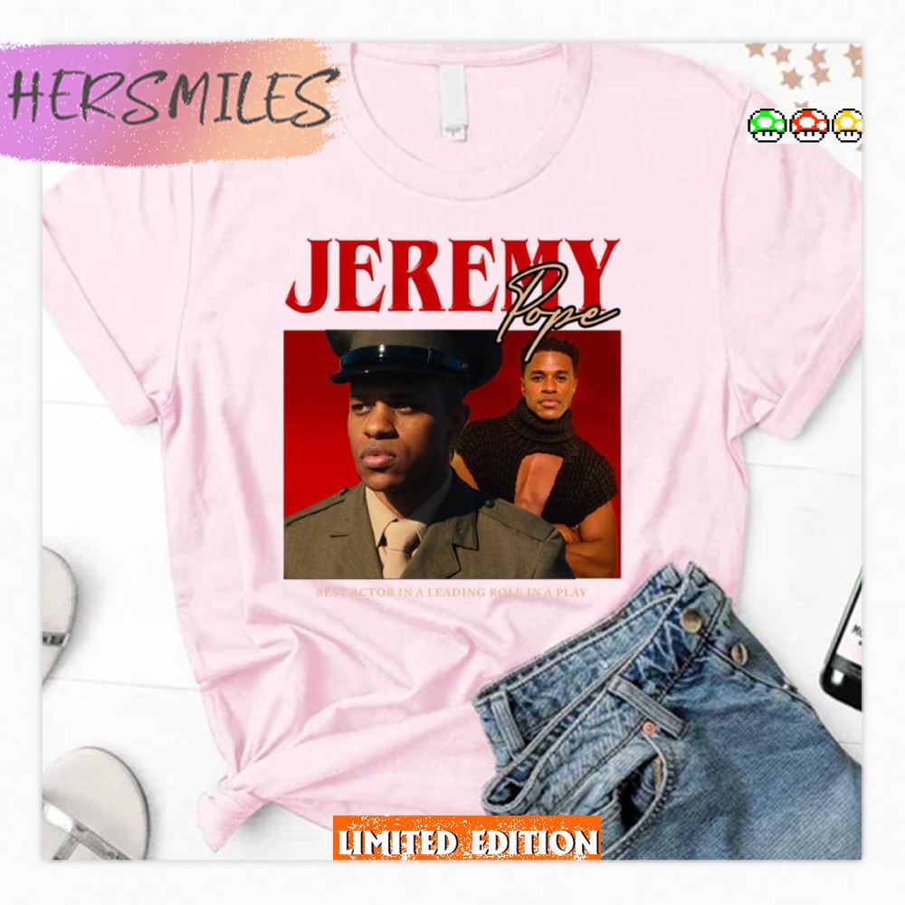 Jeremy Pope Vintage Portrait  Shirt