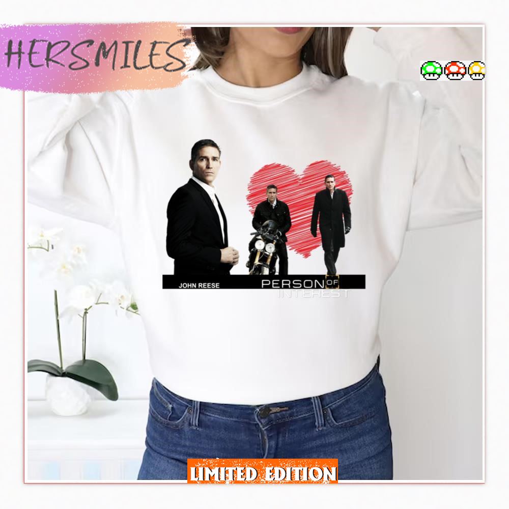 John Reese From Person Of Interest T-shirt
