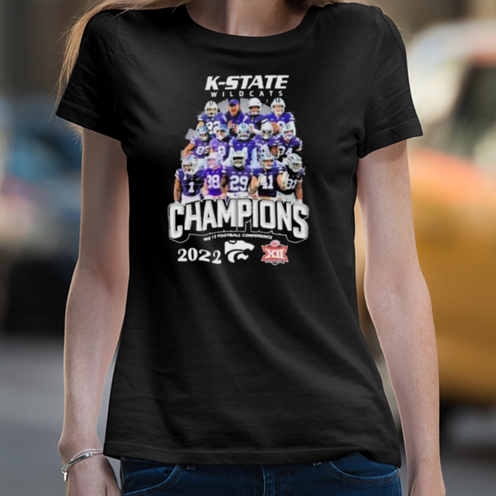 K-State Wildcats 2022 Champions Big 12 Football Conference Shirt K-State Wildcats 2022 Champions Big 12 Football Conference Shirt