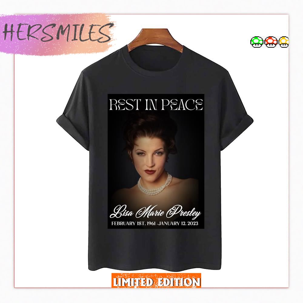 Lisa Marie Presley Rest In Peace Shirt