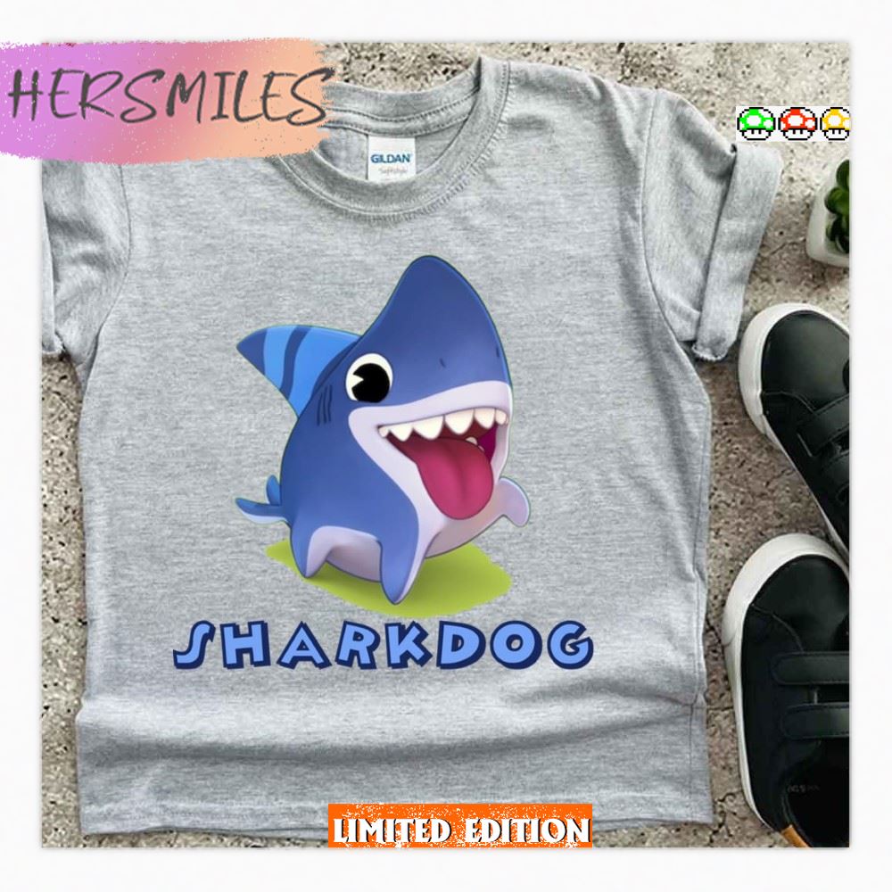 Little Sharkdog Baby Ver Cartoon Shirt
