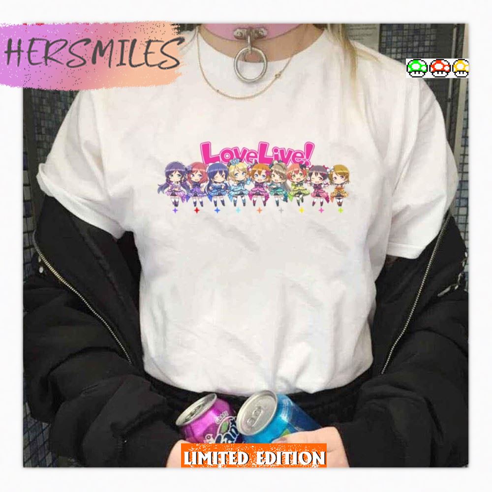 Love Live Chibi Love Live! School Idol Project  Shirt