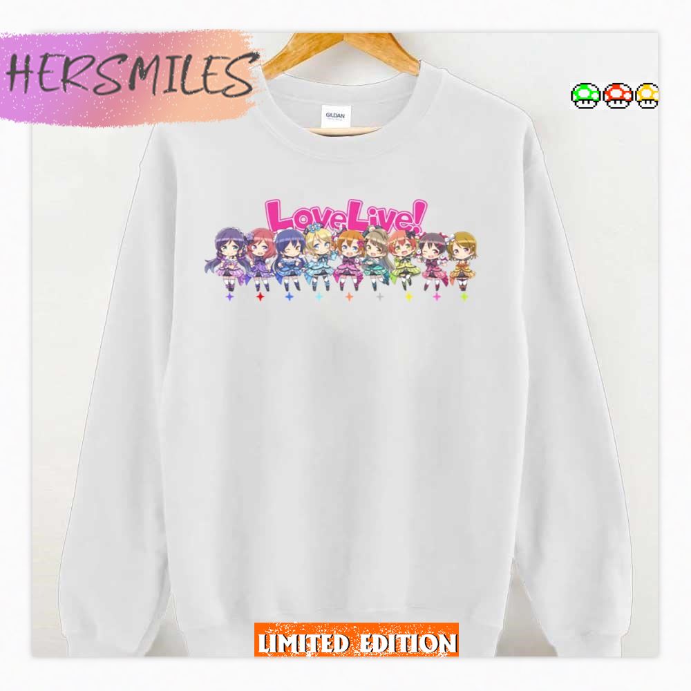 Love Live Chibi Love Live! School Idol Project Shirt Love Live Chibi Love Live! School Idol Project Shirt