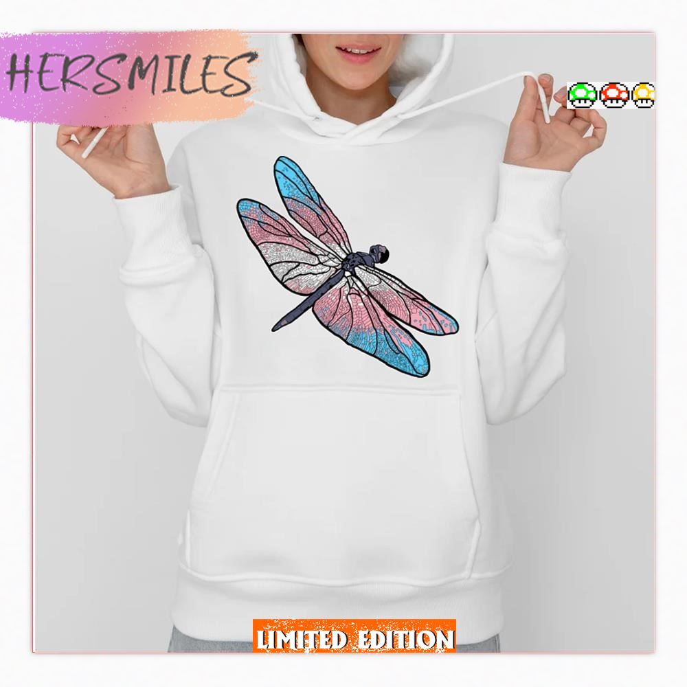 Lovely Design Transgender Dragonfly Lgbtq Pride Month  T-shirt