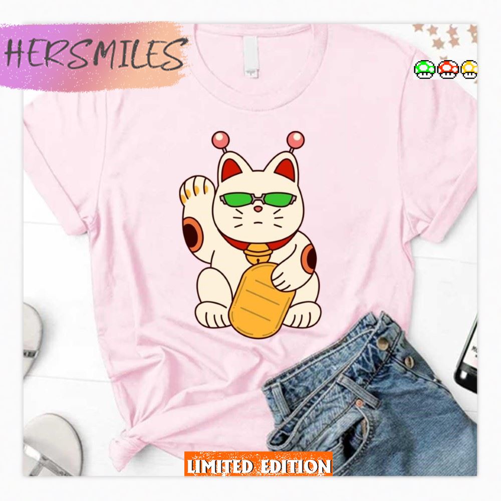 Maneki Neko Kusuo The Disastrous Life Of Saiki K  T-shirt