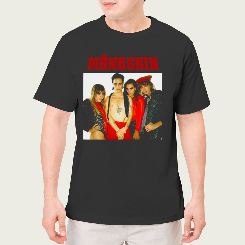 Maneskin Måneskin Band Hot Outfits Shirt