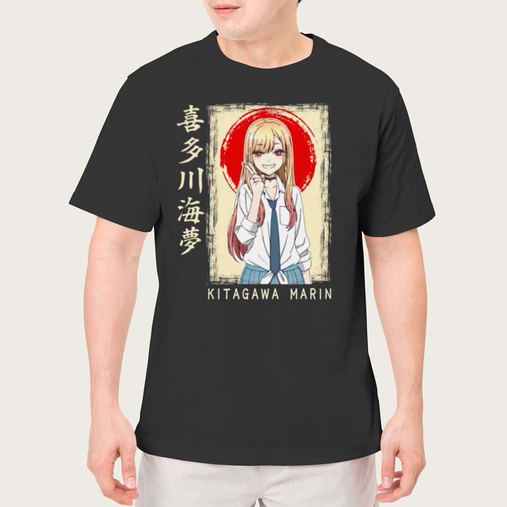 Manga Anime My Dress Up Darling Japanese Style Art Marin Kitagawa My Dress Up Darling Shirt