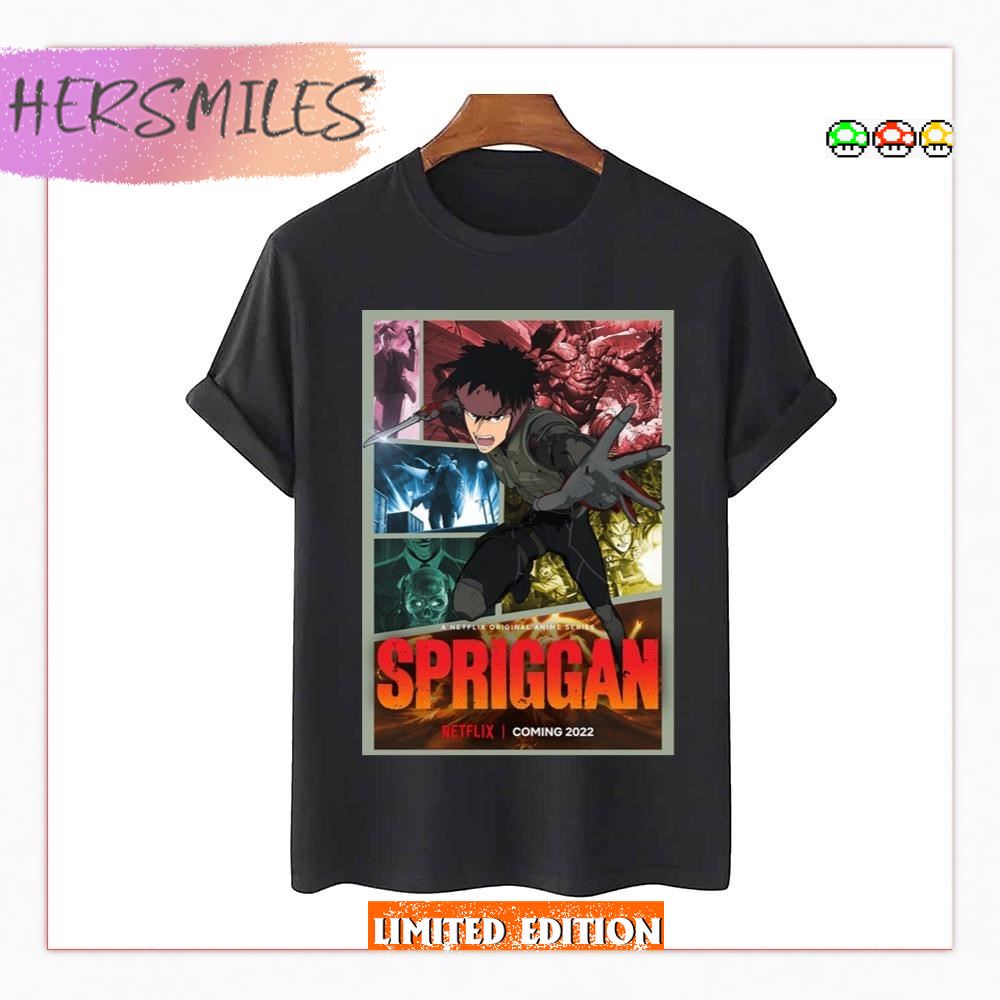 Manga Graphic Spriggan Shirt