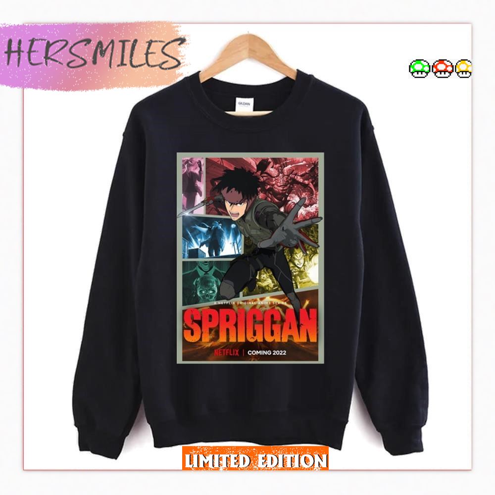 Manga Graphic Spriggan Shirt Manga Graphic Spriggan Shirt