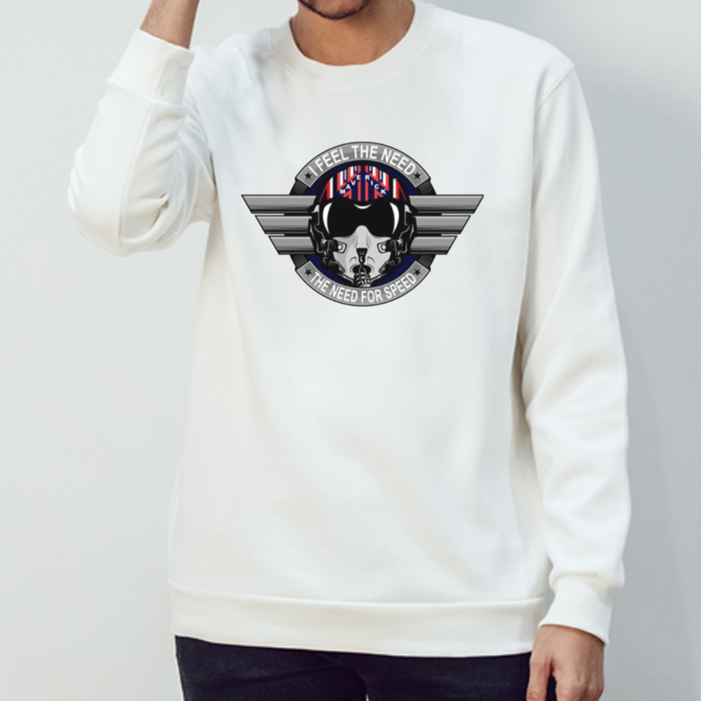 Maverick Helmet Insignia I Feel The Need The Need For Speed Top Gun Maverick Shirt Maverick Helmet Insignia I Feel The Need The Need For Speed Top Gun Maverick Shirt