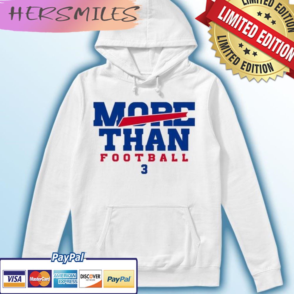 More Than Football 3 Damar Hamlin T-shirt