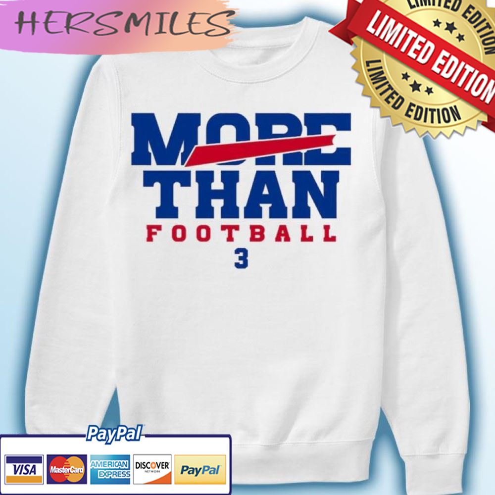 More Than Football 3 Damar Hamlin T-shirt More Than Football 3 Damar Hamlin T-shirt