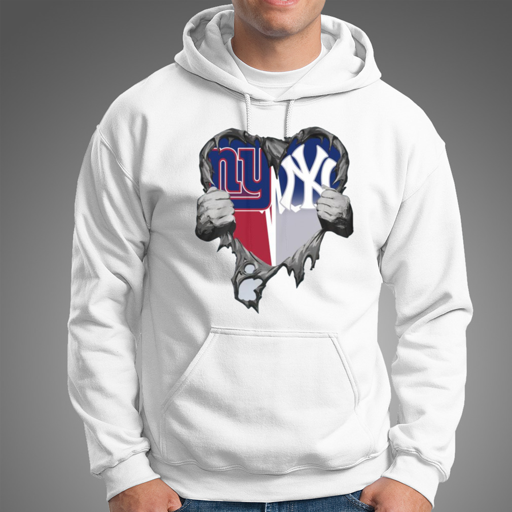 New York Giants And New York Yankees Inside Me Shirt New York Giants And New York Yankees Inside Me Shirt