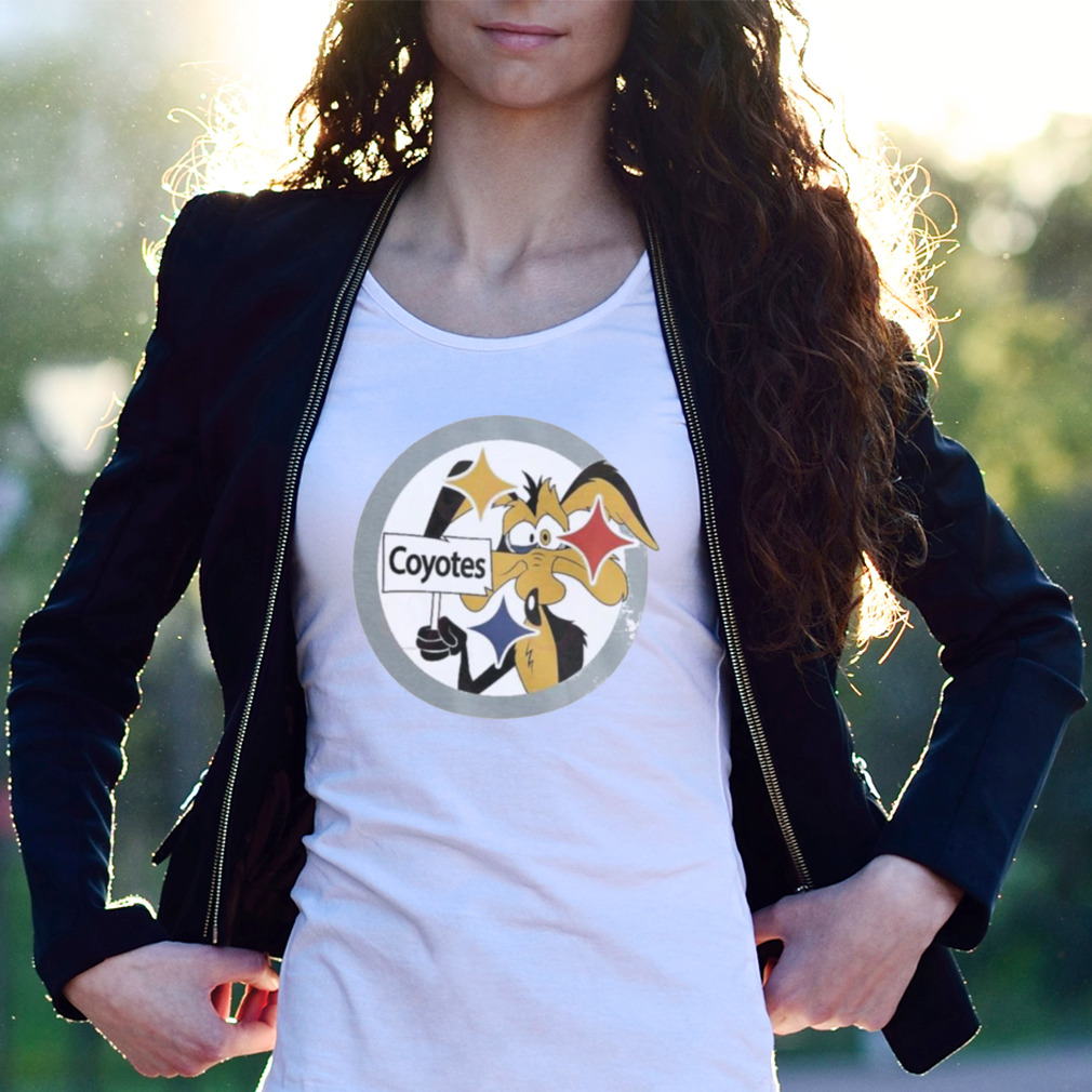 Nfl Pittsburgh Steelers Wile E. Coyote T-Shirt Nfl Pittsburgh Steelers Wile E. Coyote T-Shirt