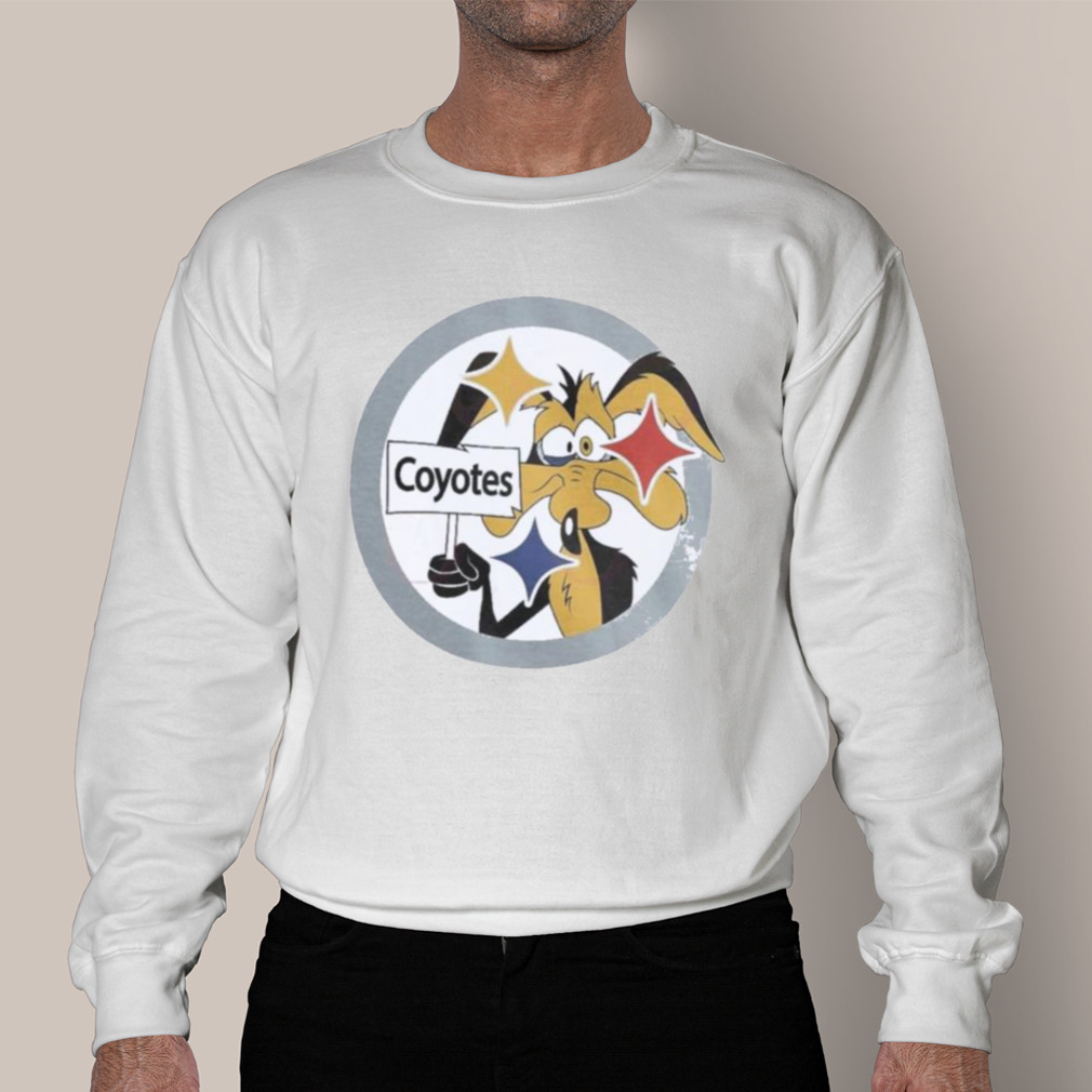 Nfl Pittsburgh Steelers Wile E. Coyote T-Shirt Nfl Pittsburgh Steelers Wile E. Coyote T-Shirt
