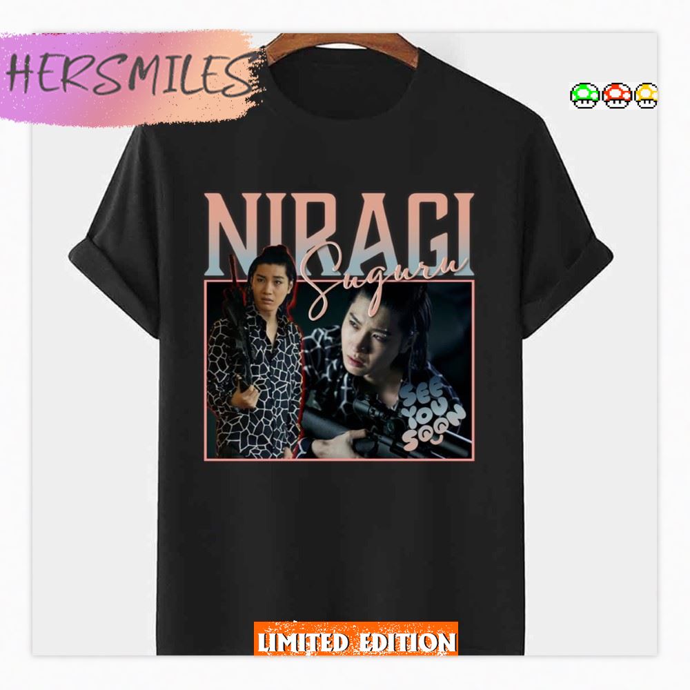 Niragi Suguru Alice In Borderland Homepage Retro  Shirt