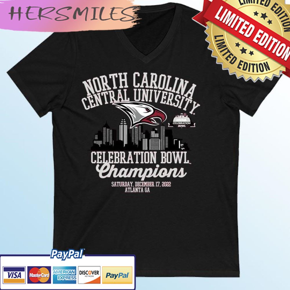 North Carolina Central University 2022 Celebration Bowl Champions T-shirt