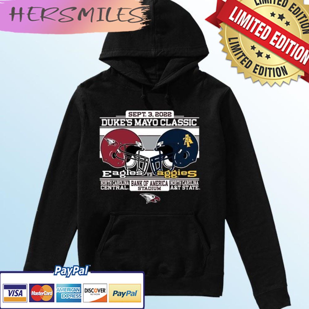 North Carolina Central University Football Duke’s Mayo Classic Bowl T-shirt