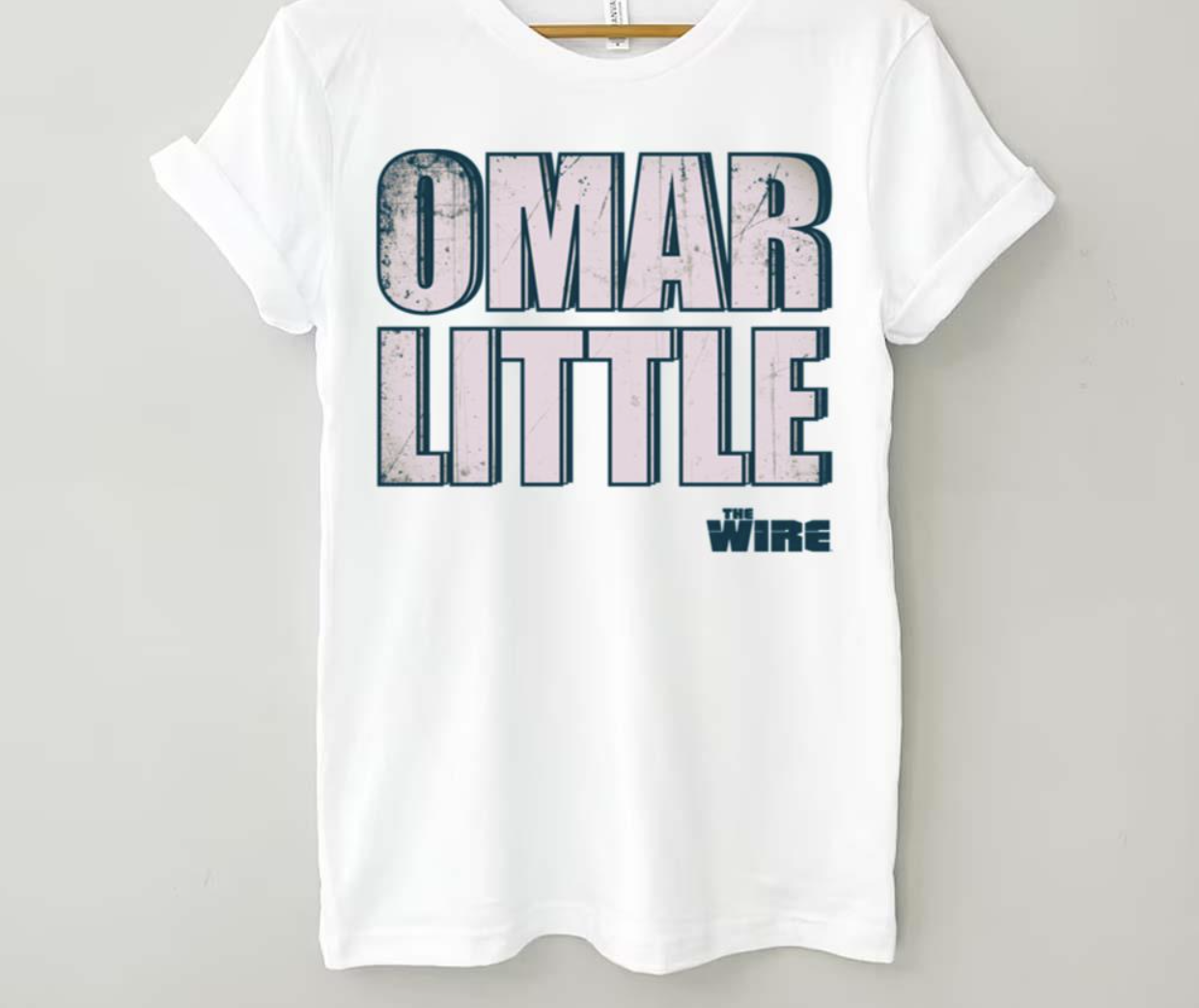 Omar Little Logo The Wire Movie Shirt