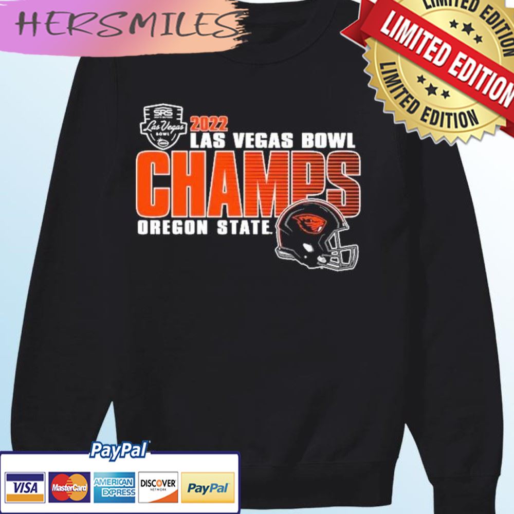 Oregon State Beavers 2022 Las Vegas Bowl Champions T-shirt Oregon State Beavers 2022 Las Vegas Bowl Champions T-shirt