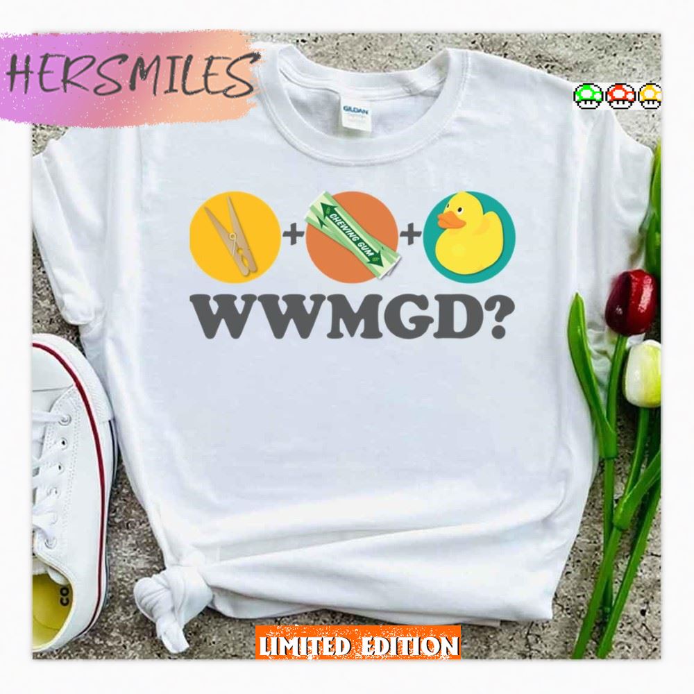 Peg Gum Duck What Would Macgyver Do T-shirt Peg Gum Duck What Would Macgyver Do T-shirt