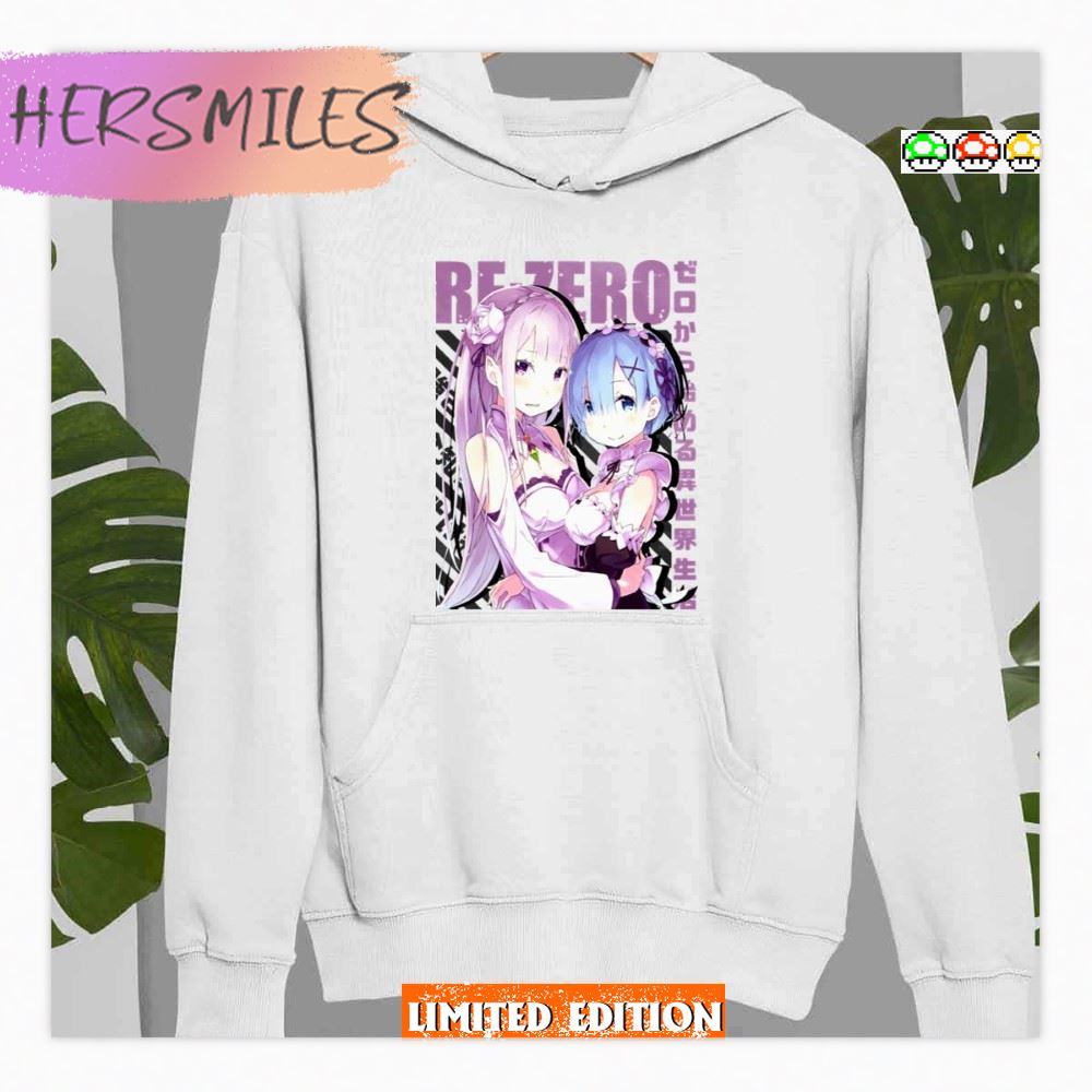 Perfect Gift Rezero Anime Manga Art  T-Shirt