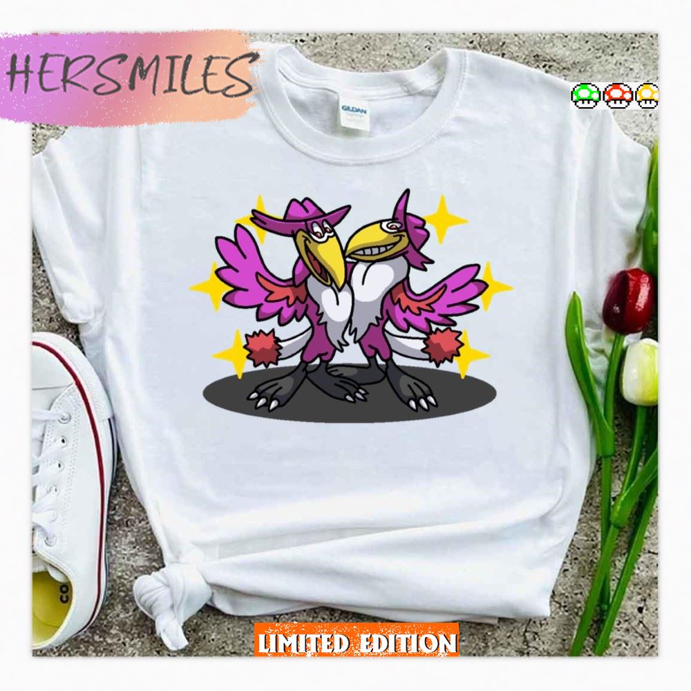 Performance Heckle And Jeckle Honchkrow Cartoon T-shirt Performance Heckle And Jeckle Honchkrow Cartoon T-shirt