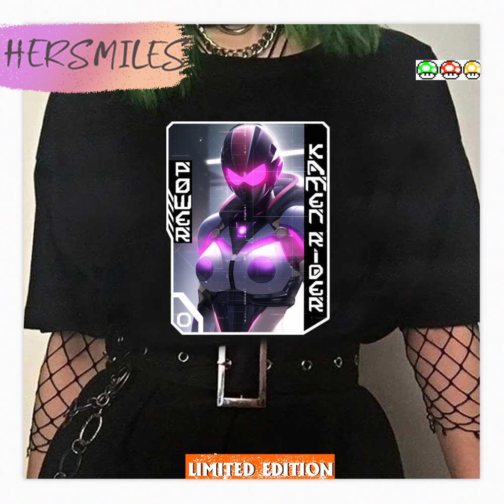 Pink Kamenrider Alternative Universe Female T-Shirt Pink Kamenrider Alternative Universe Female T-Shirt
