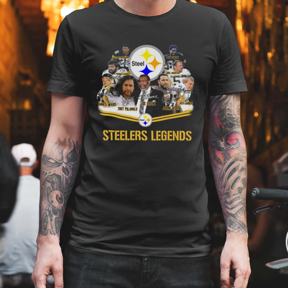 Pittsburgh Steelers Legends Signatures Shirt