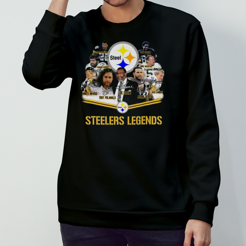 Pittsburgh Steelers Legends Signatures Shirt Pittsburgh Steelers Legends Signatures Shirt