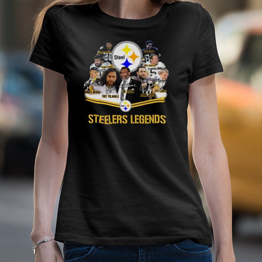 Pittsburgh Steelers Legends Signatures Shirt Pittsburgh Steelers Legends Signatures Shirt