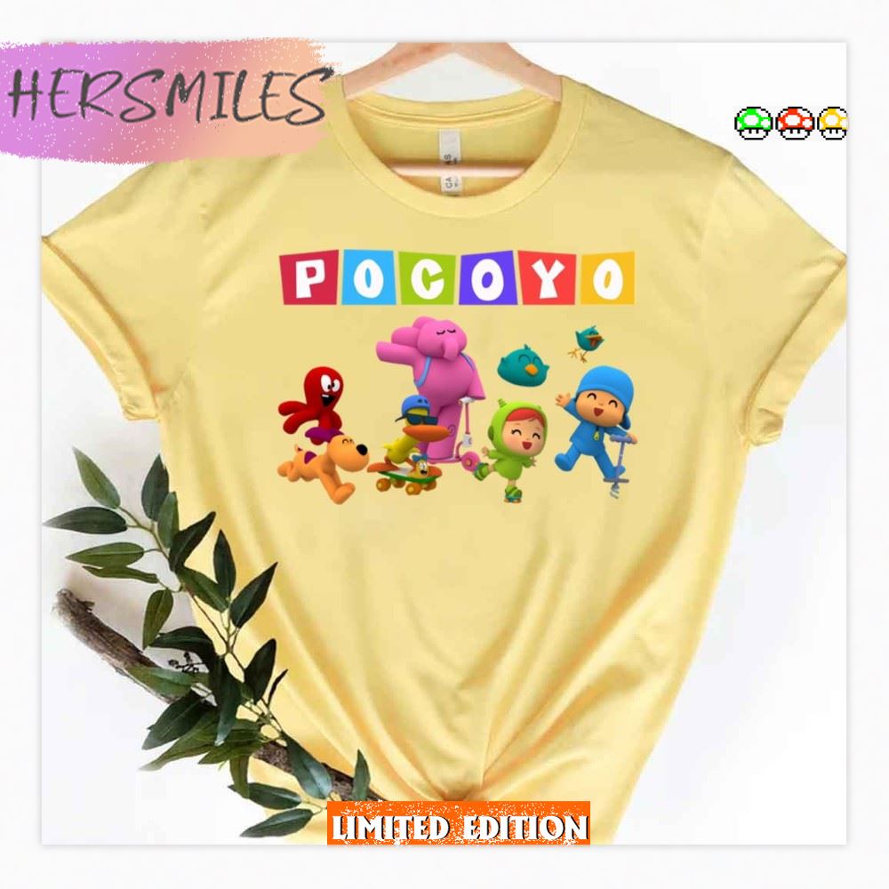 Playing Together Pocoyo Friends T-shirt