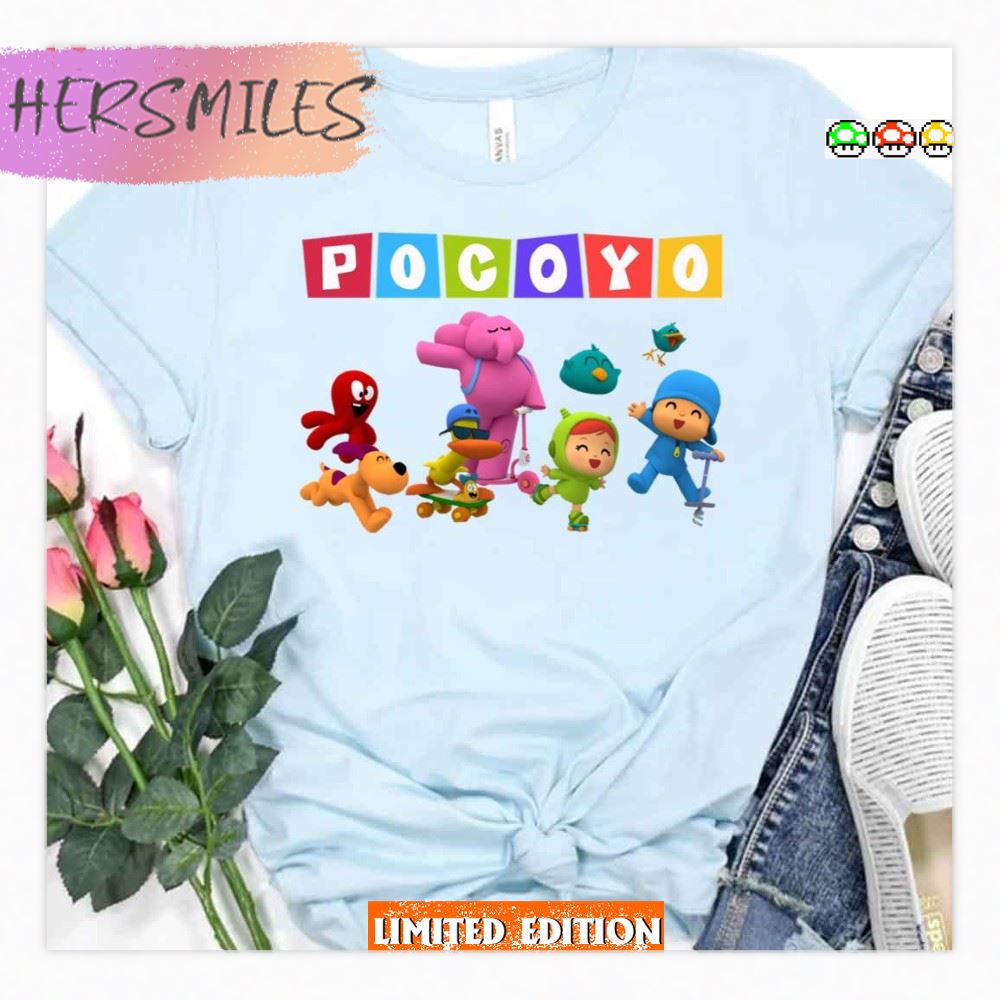 Playing Together Pocoyo Friends T-shirt