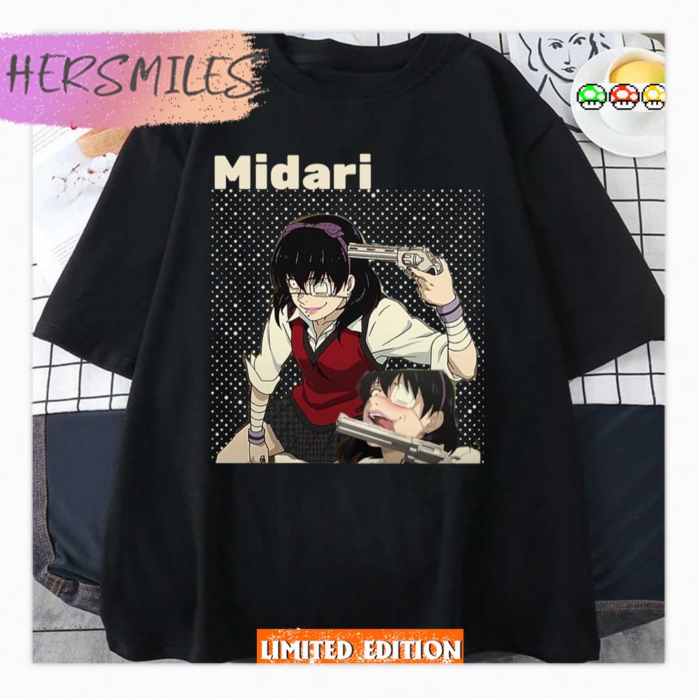 Plway With Guns Kakegurui Midari T-shirt
