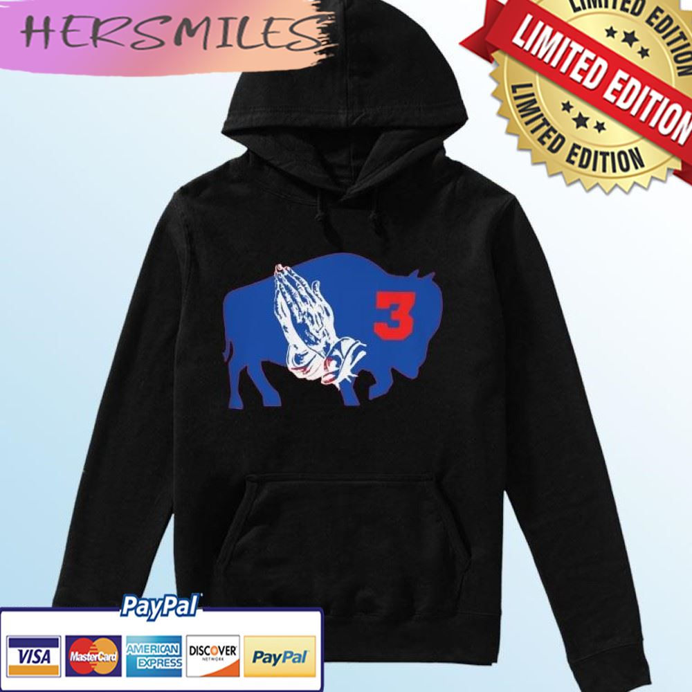 Pray For Damar Hamlin 3 Bills Mafia T-shirt
