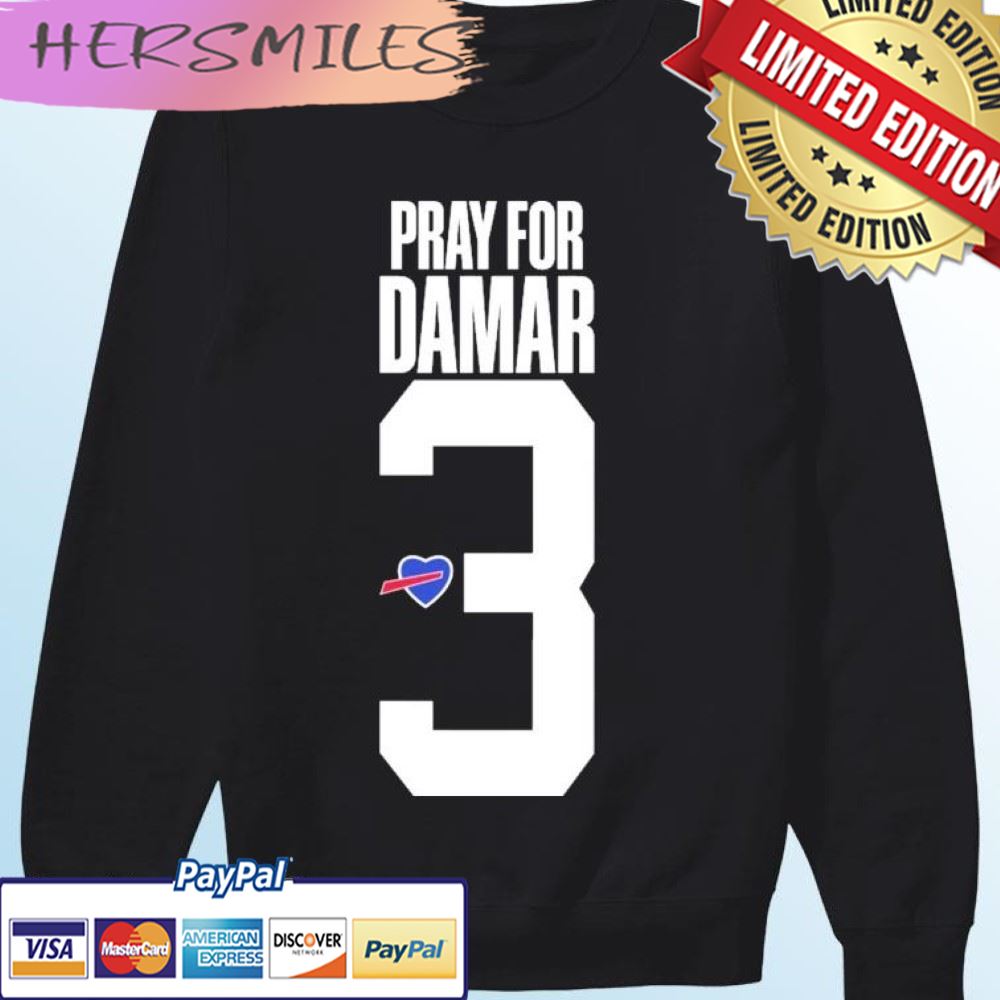 Pray for Damar Heart Love #3 Buffalo T-shirt Pray for Damar Heart Love #3 Buffalo T-shirt
