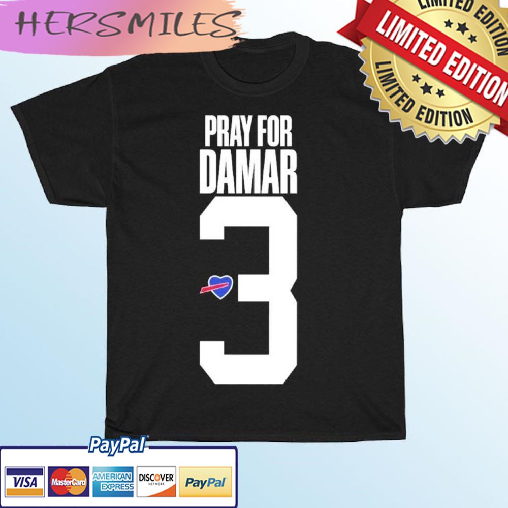 Pray for Damar Heart Love #3 Buffalo T-shirt Pray for Damar Heart Love #3 Buffalo T-shirt