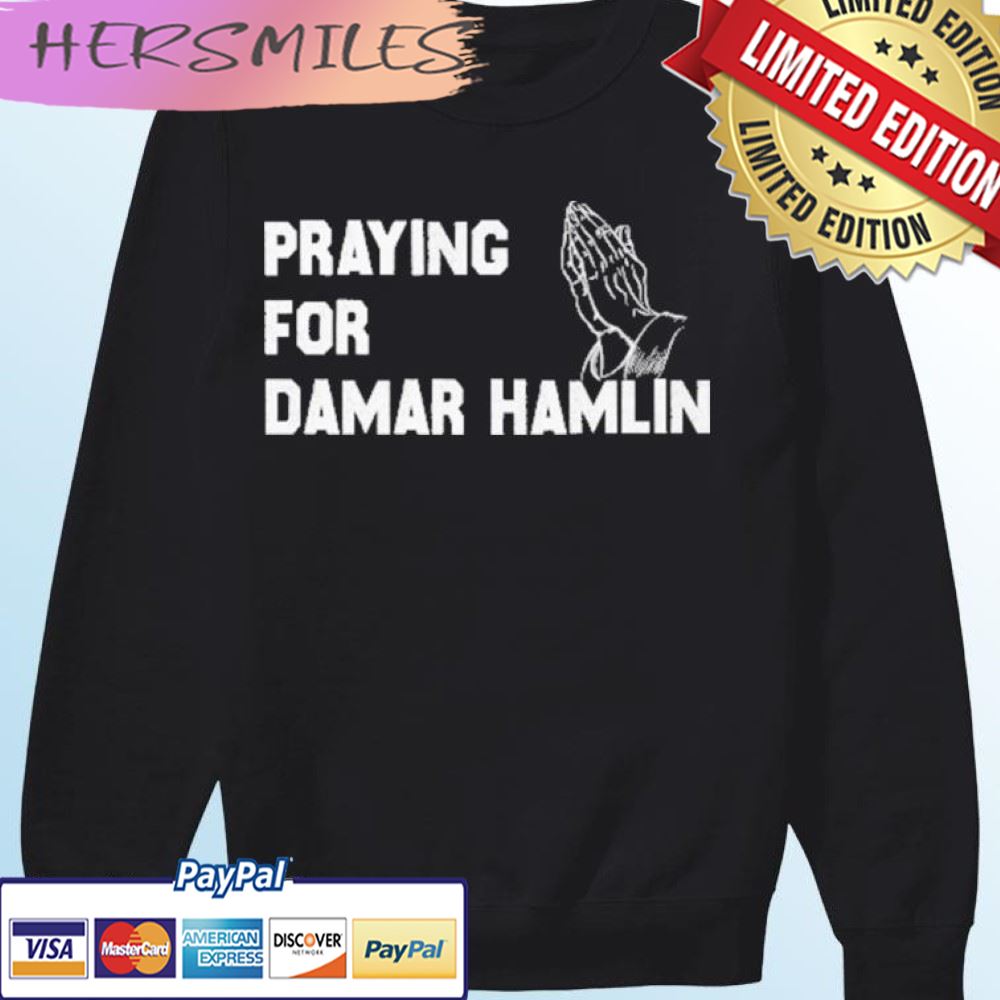 Praying For Damar Hamlin - Buffalo Bills Safety Damar Hamlin T-shirt Praying For Damar Hamlin - Buffalo Bills Safety Damar Hamlin T-shirt