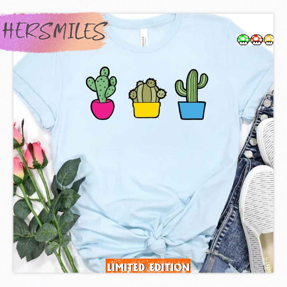 Pride Cactus Set Pansexual Coup T-shirt