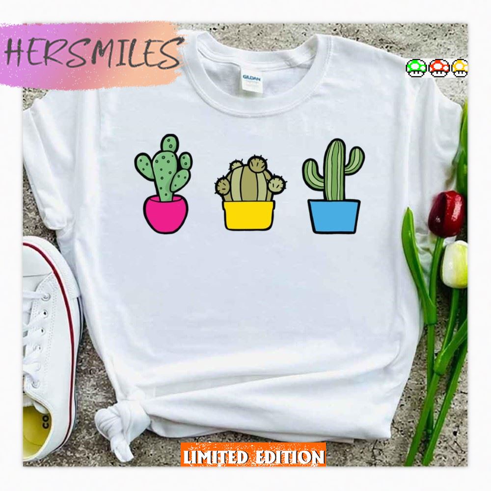 Pride Cactus Set Pansexual Coup T-shirt Pride Cactus Set Pansexual Coup T-shirt