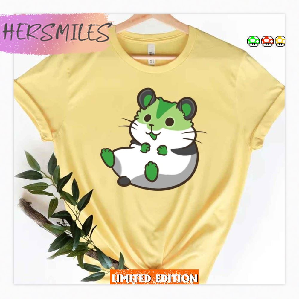 Pride Hamster Aromantic T-shirt