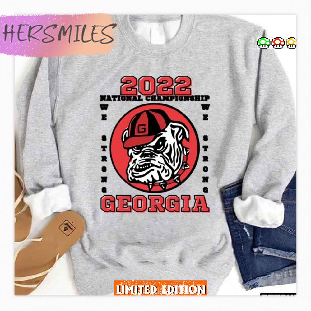 Proud Supporter Of Snow Days Georgia Bulldogs Champions 2023  T-shirt